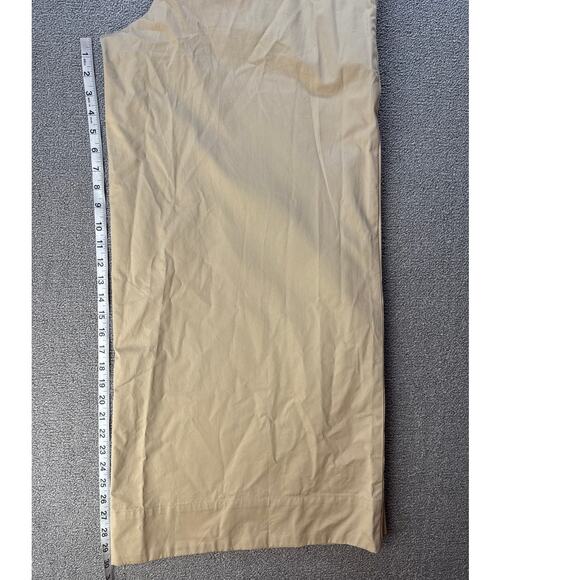 Anthropologie Du Paradis Twofer Jumpsuit Knit Mixed Media Wide Leg Tan Sz Small - Picture 13 of 14
